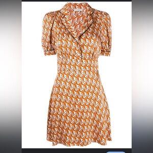 Sandro Silk Cheetah Print Dress 🐆